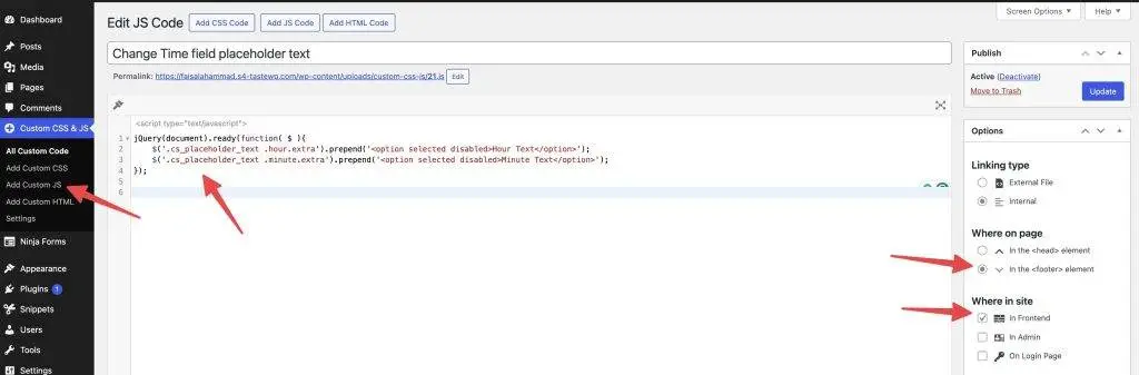 Code Snippet