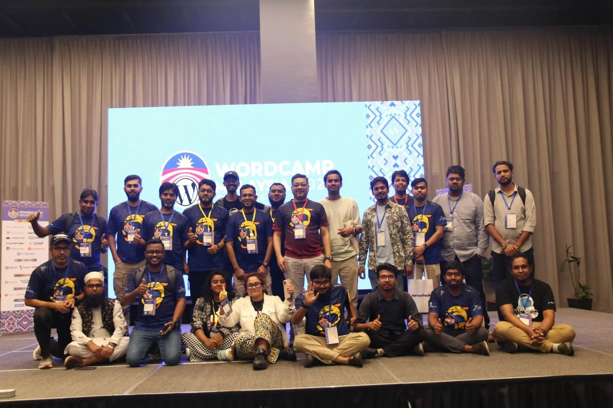 WCMY Group photo WordCamp Malaysia - Bangladeshi percipients